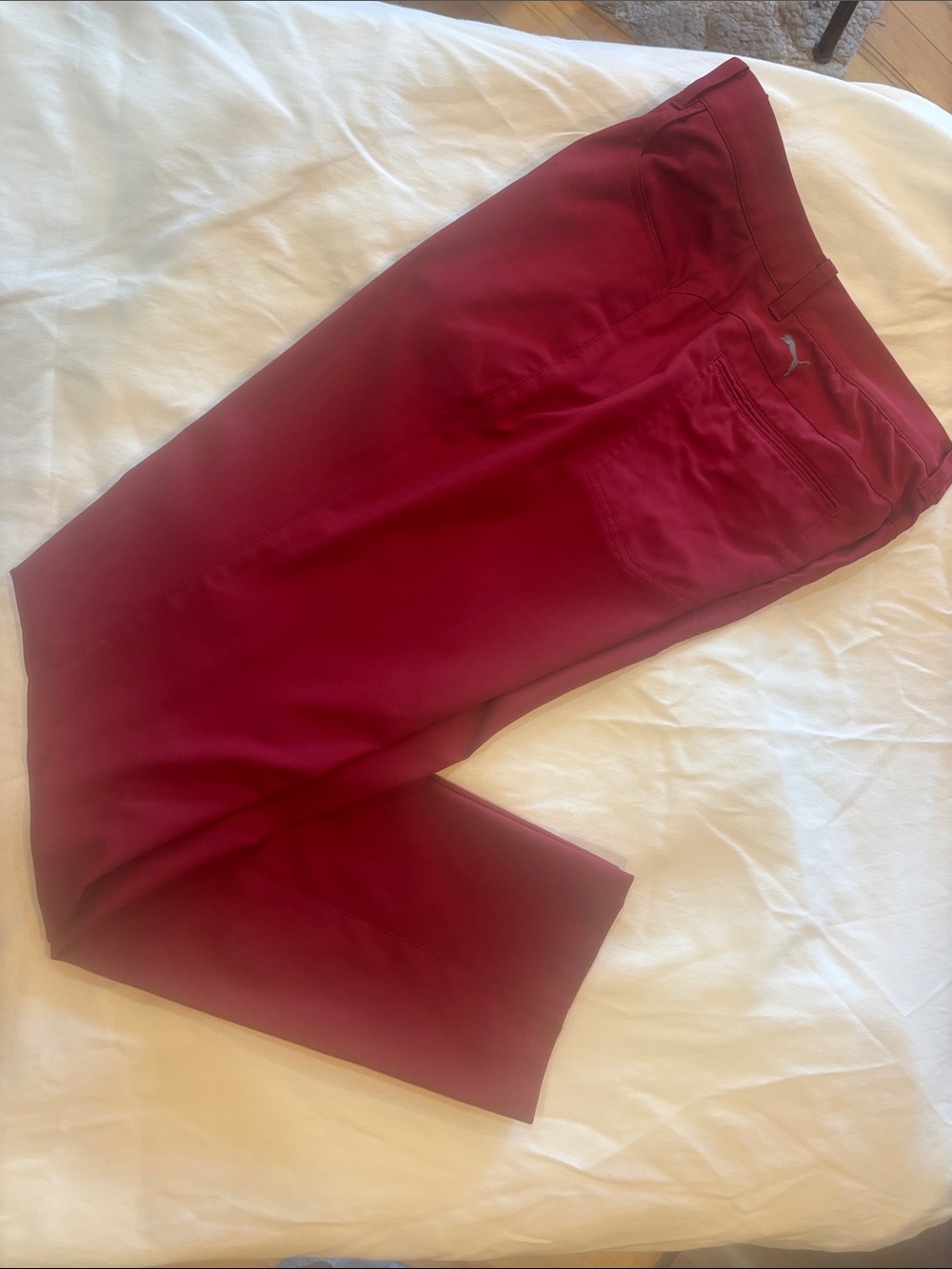 Puma Men's Burgundy Dress Pants